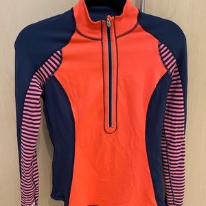 Lululemon reversible half zip size 6